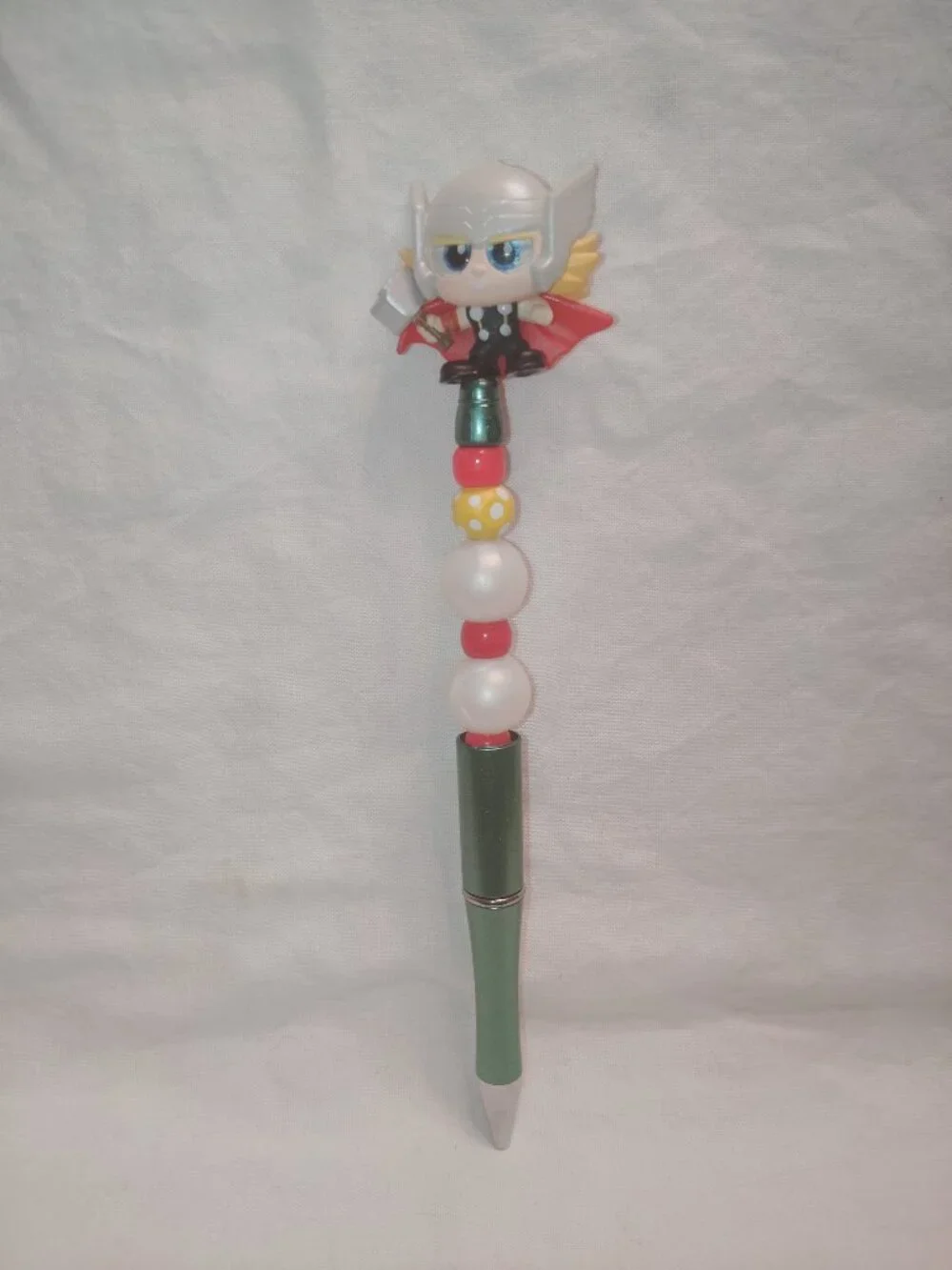 Disney Doorable- Thor- Handmade Beaded Pen
